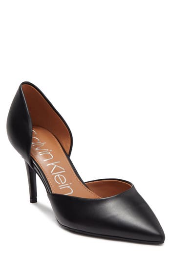 Calvin Klein Gloria D'orsay Pump In Black Ll