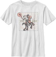 Toy Story 5 Boy's Toy Story 5 Stay Wild Jessie And Bullseye Graphic T-Shirt