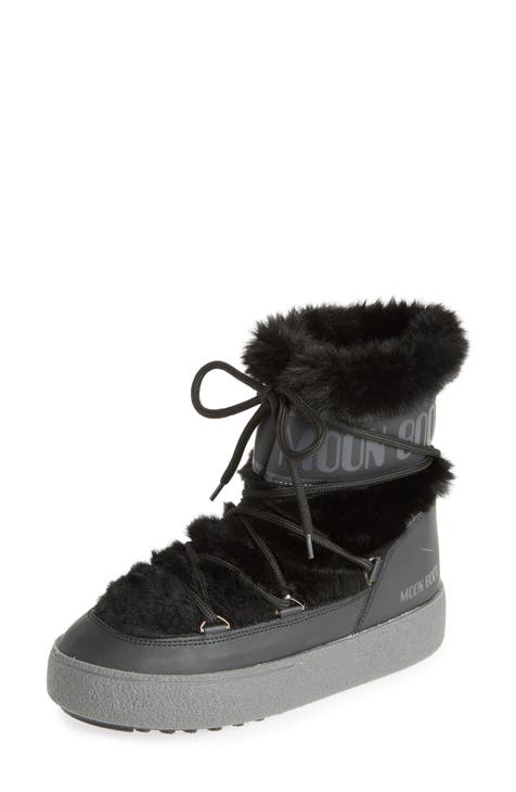 Warmly Fur Lined Moon hotsell Boots Cold Weather Snow Boots