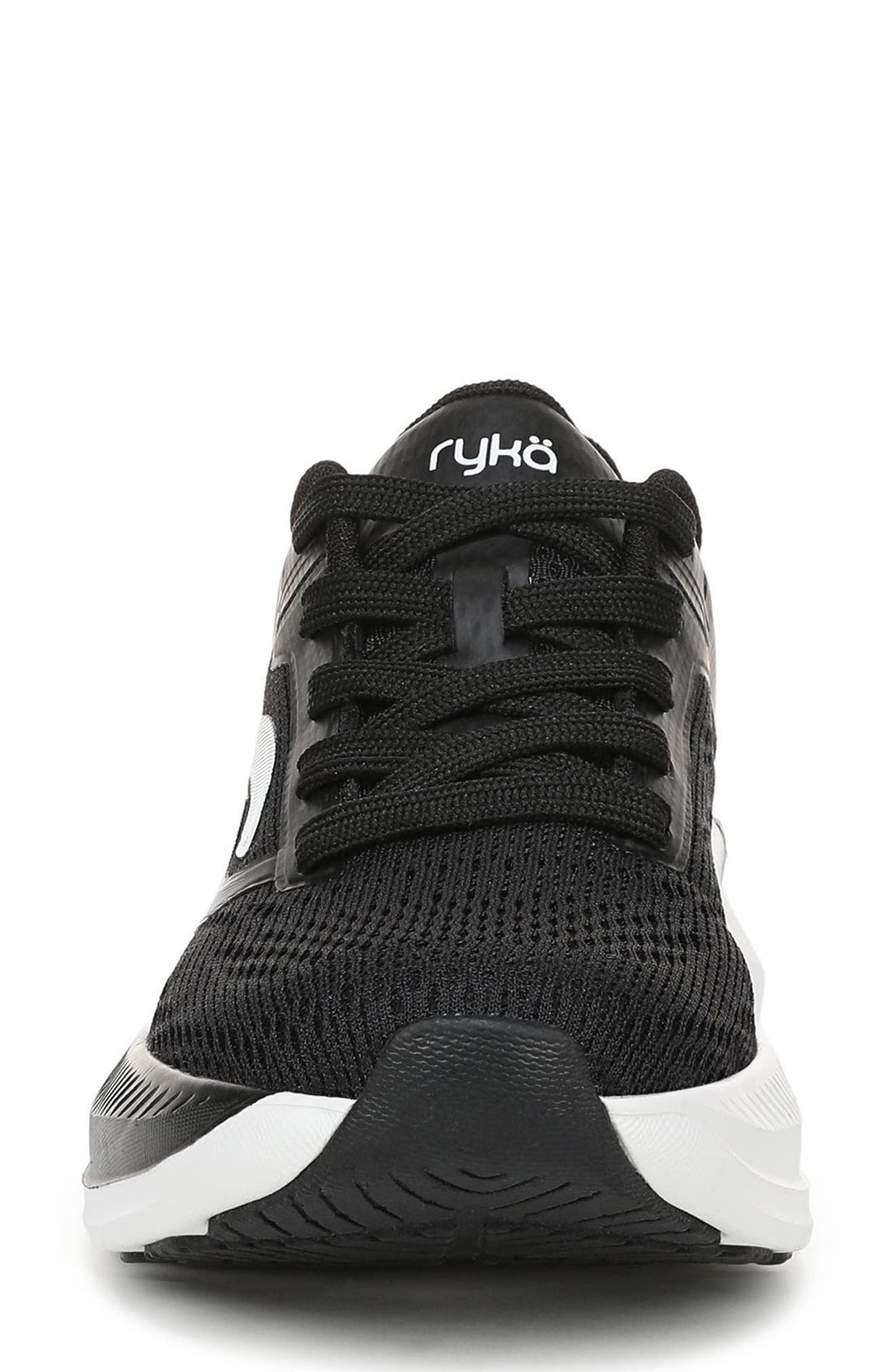 Convoy Walking Sneaker, Alternate, color, BLACK MESH