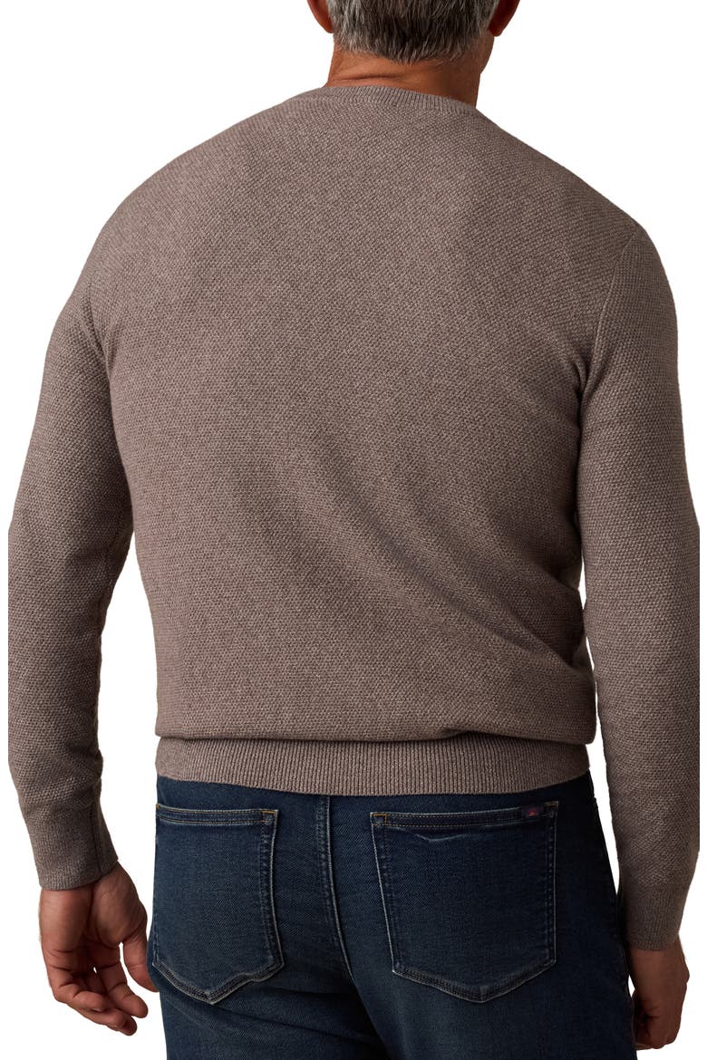 Jackson Organic Cotton Blend Sweater, Alternate, color, IRONWOOD HEATHER