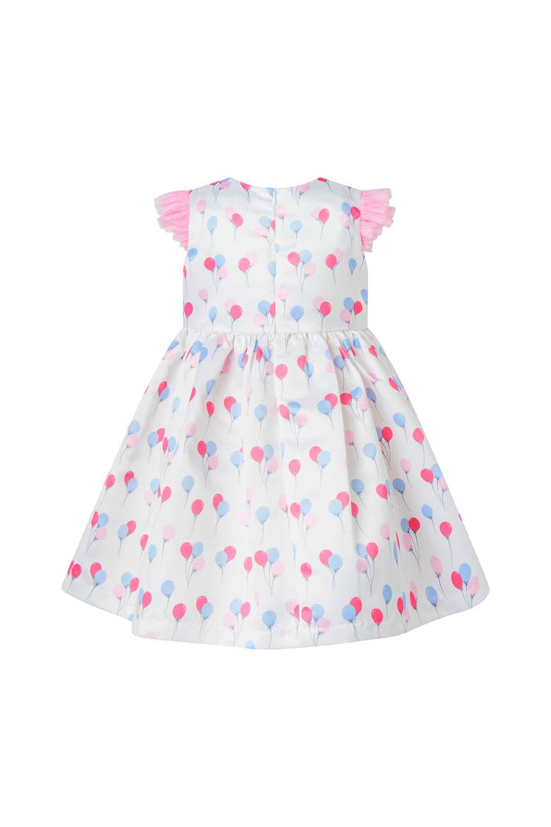 Balloon Ruffle Front Dress, Alternate, color, Pink