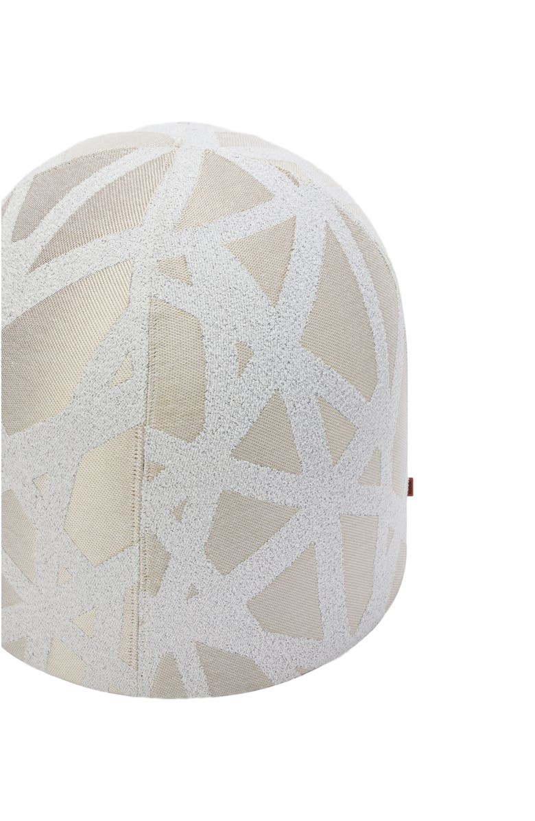 Missoni Home Pouf Nastri 50x50 Cm, Alternate, color, White