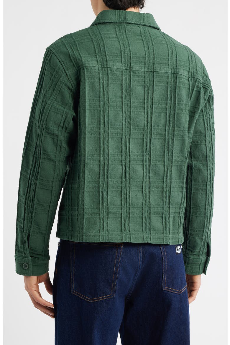 Canyon Heavyweight Check Overshirt, Alternate, color, FOREST