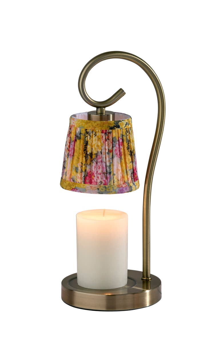 ADESSO LIGHTING Perry Candle Warmer Lamp, Alternate, color, Antique Brass