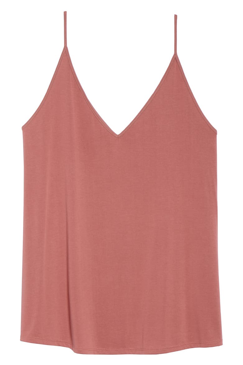 Double V Swing Camisole, Alternate, color, PINK MAUVE