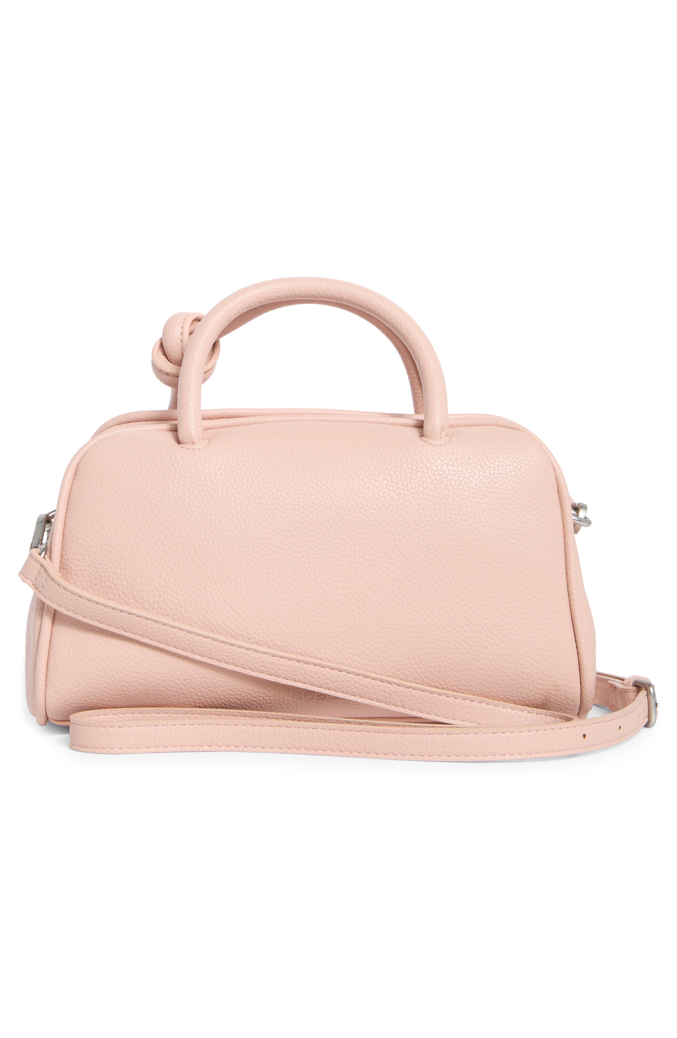 Knot Handle Satchel Bag, Alternate, color, BLUSH