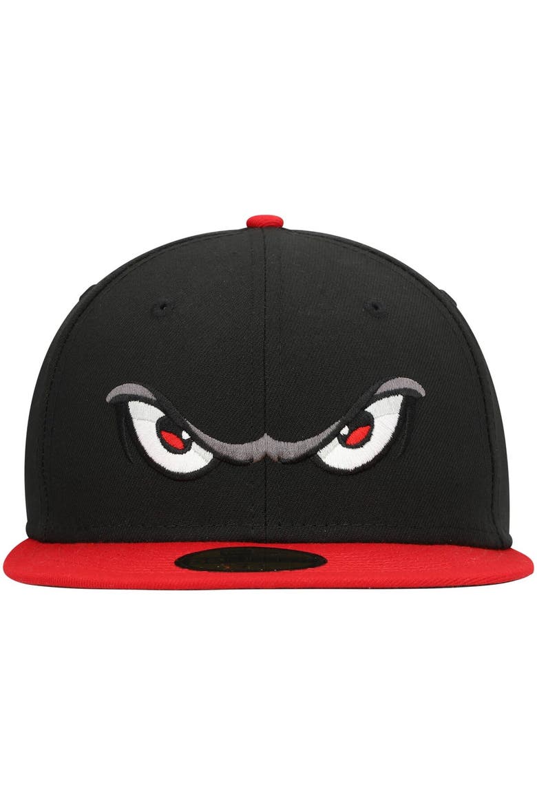 Men's New Era Black Lake Elsinore Storm Authentic Collection Team Home 59FIFTY Fitted Hat, Alternate, color, Black
