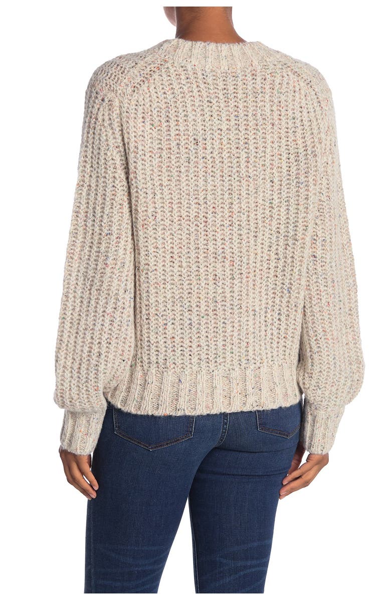 360 CASHMERE Nimm Chunky V-Neck Pullover, Alternate, color, 