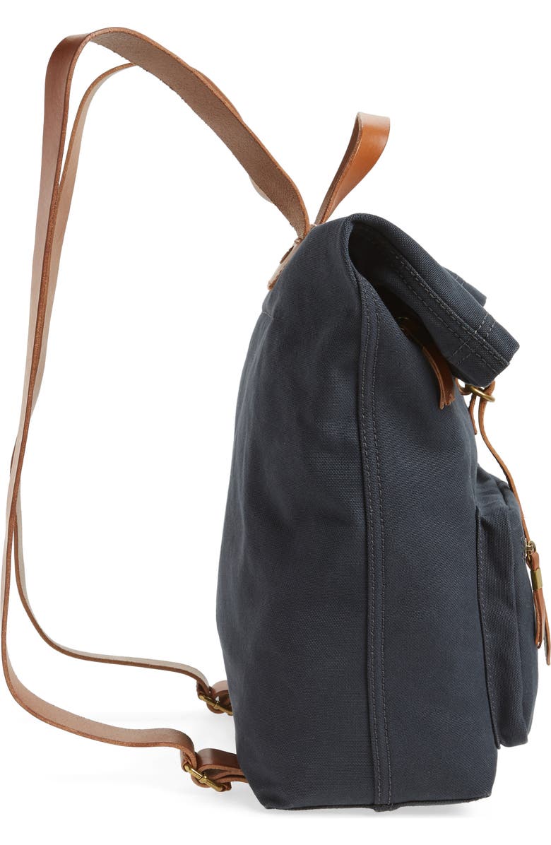 Madewell The Canvas Foldover Backpack, Alternate, color,