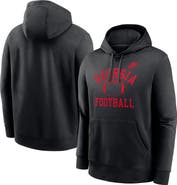 Nike Men's Nike Black Georgia Bulldogs Legacy Football Icon Club Fleece Pullover Hoodie