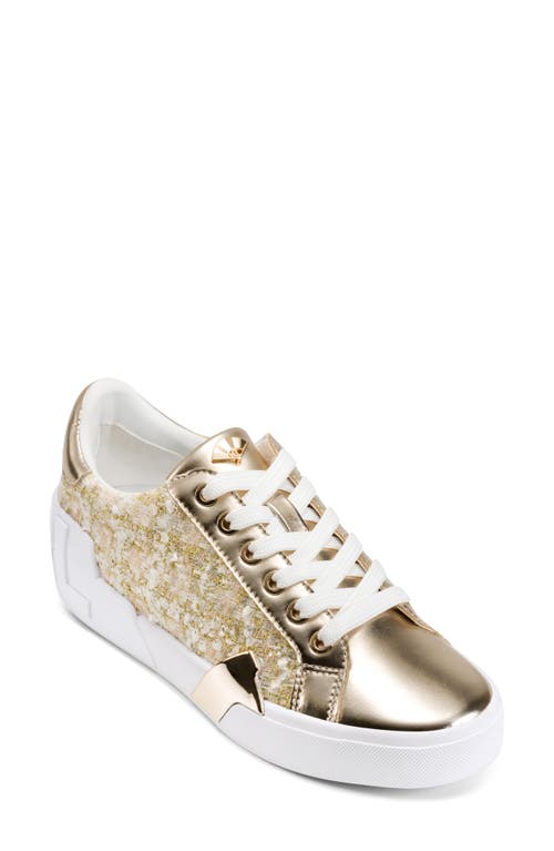 Karl Lagerfeld Paris Melora Sneaker In Gold
