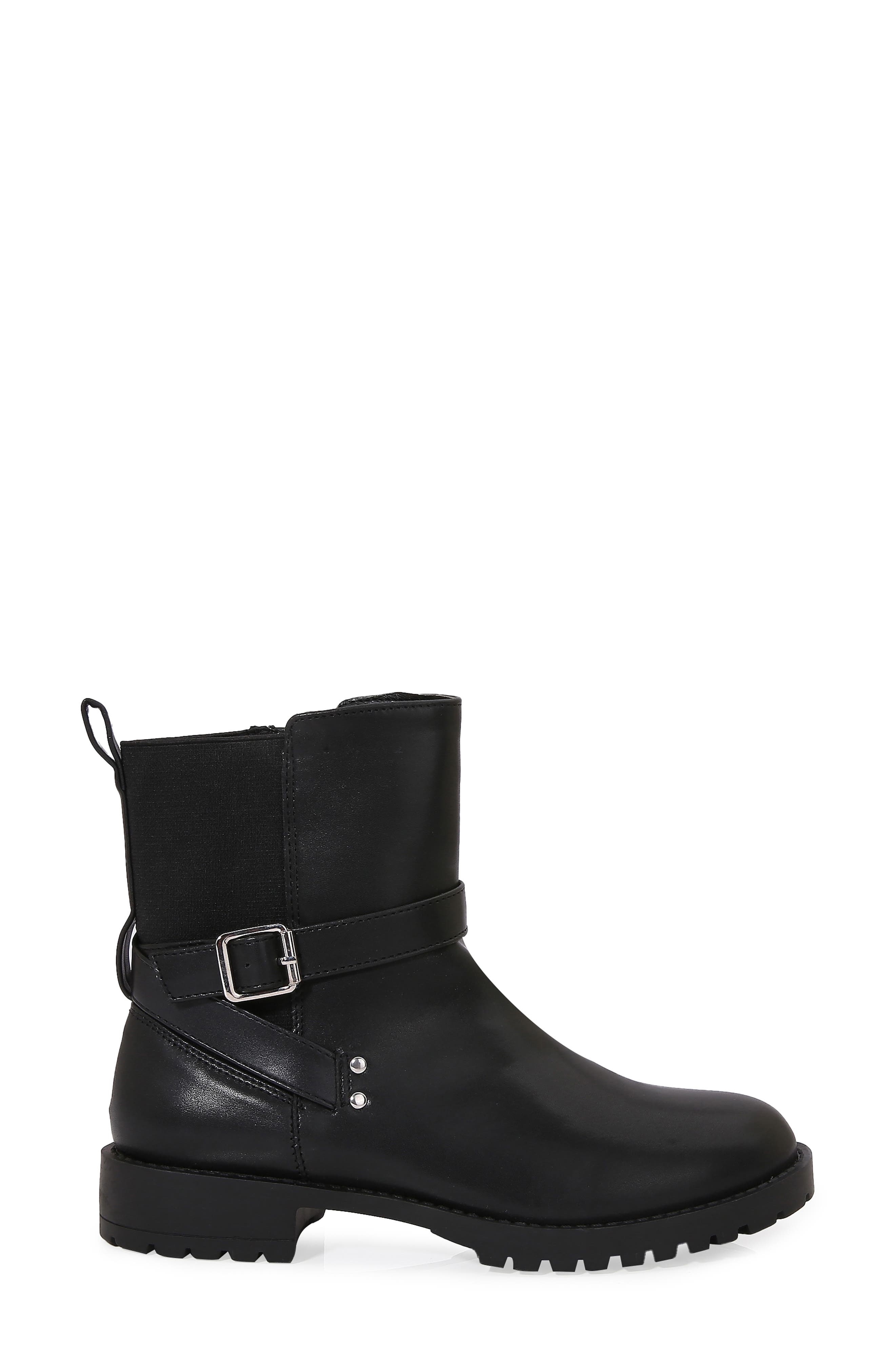 BERNESS Lug Sole Bootie, Alternate, color, Black