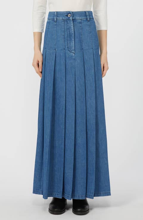 ワンピース WEEKEND MAX MARA Women Mid Skirts 2515621082600 008 BLUE Women's Weekend Max Mara Skirts | Nordstrom