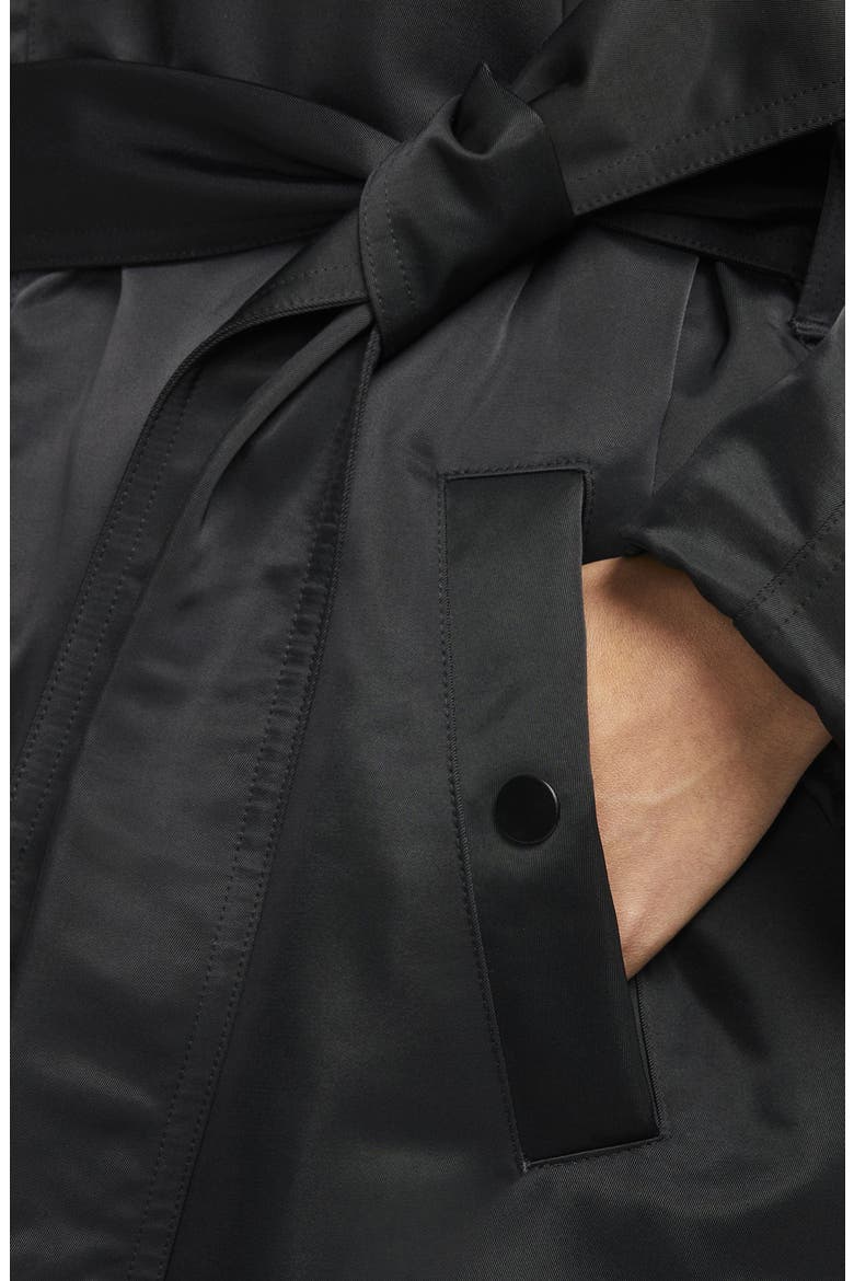 Sportswear Longline Parka, Alternate, color, BLACK/ PHOTON DUST