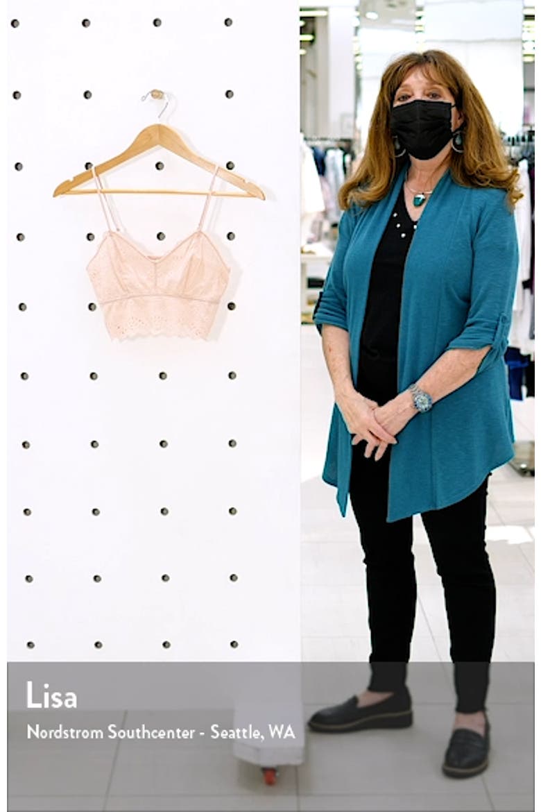 Inspired Eyelet Bralette video