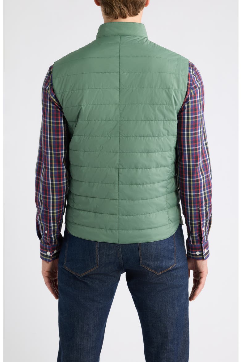 Bauer Quilted Water Resistant Snap-Up Vest, Alternate, color, KELP