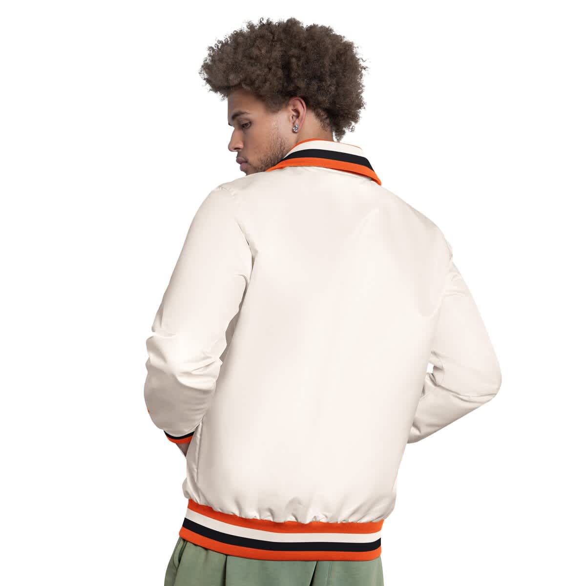 STARTER Men's Starter White Baltimore Orioles The Captain