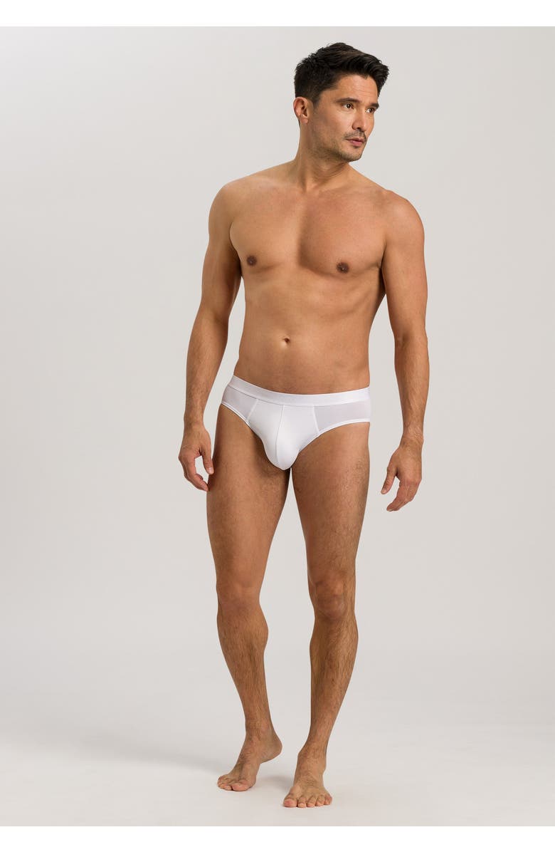 Hanro Micro Touch Brief, Alternate, color, White