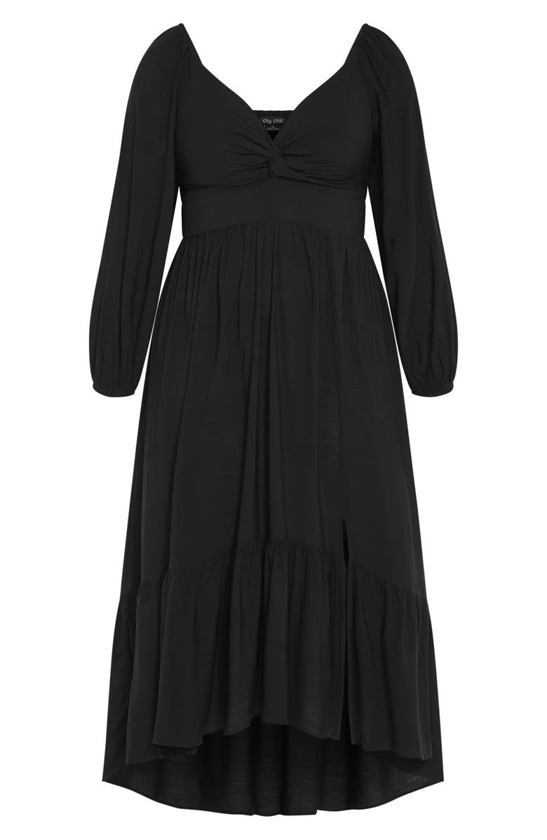 City Chic Gracie Long Sleeve Maxi Dress, Alternate, color, 