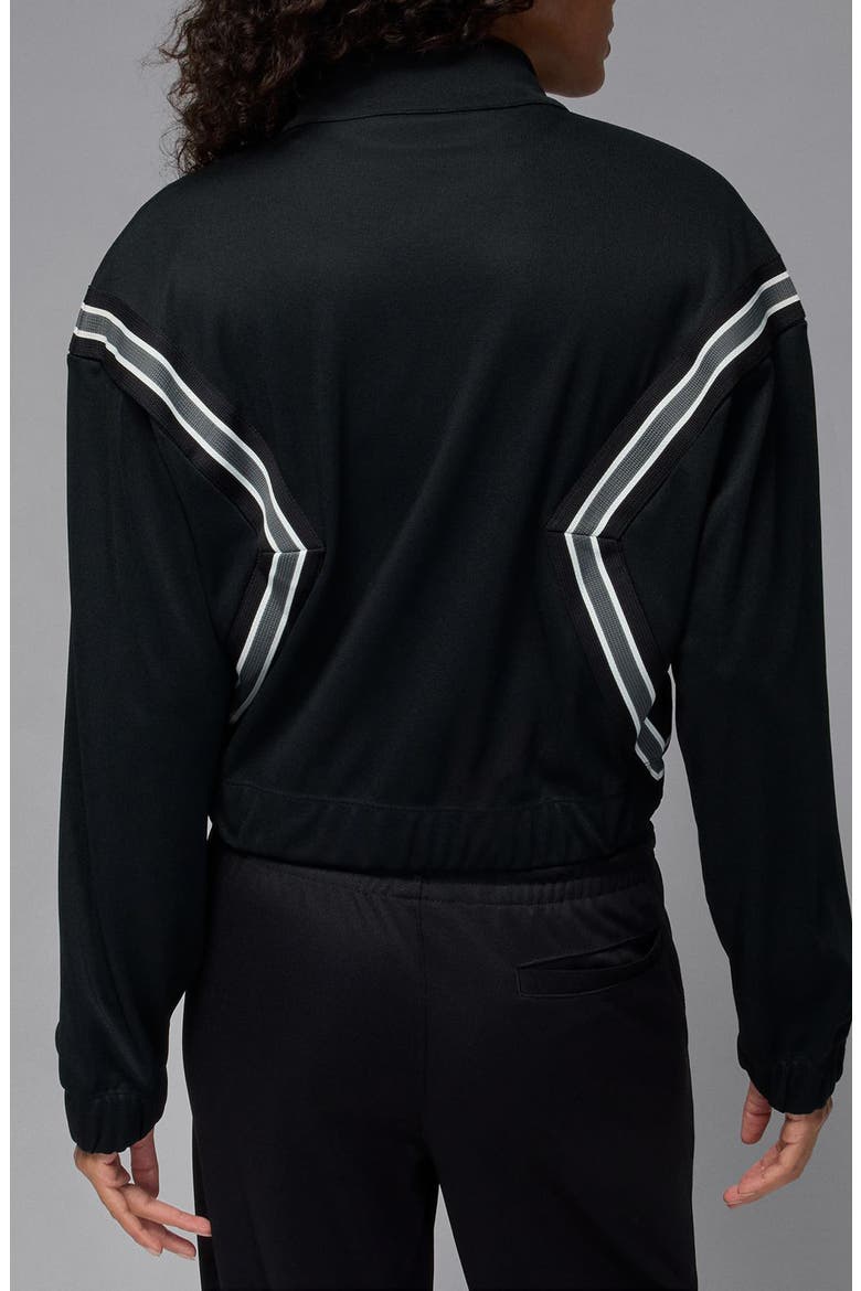 Brooklyn Track Jacket, Alternate, color, BLACK/ SAIL
