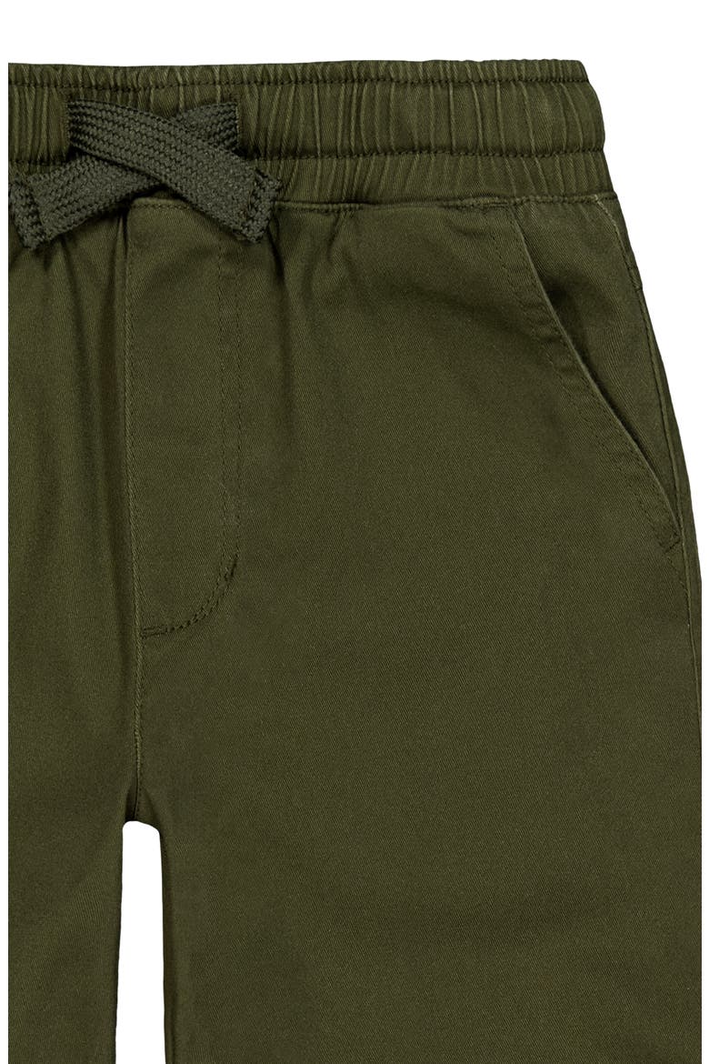 Kids' Legend Stretch Cotton Twill Joggers, Alternate, color, OLIVE