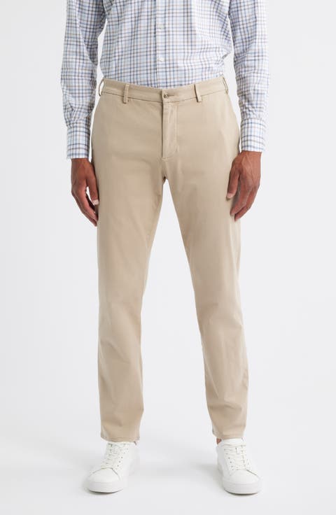 Signature Sateen Flat Front Pants