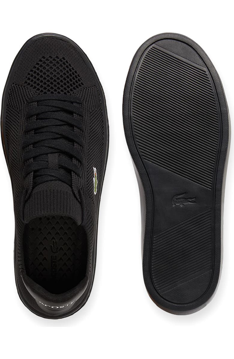 Lacoste La Piquée 2.0 Sneaker, Alternate, color, Black/ Black