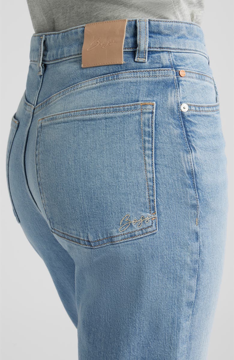 BOSS Orange Soft Kick Flare Jeans, Alternate, color,