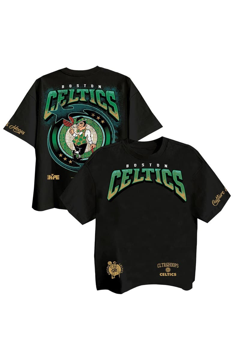 Two Hype Men's Two Hype Black Boston Celtics Drip & Dime Collection Premium T-Shirt, Main, color, 