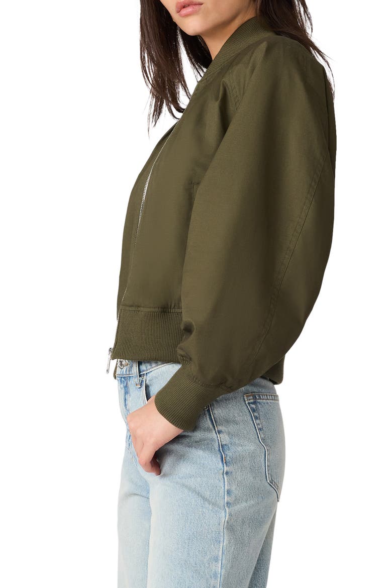 Bray Bomber Jacket, Alternate, color, DARK OLIVE