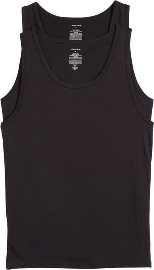 ★ ★ Men's Modern Cotton Stretch Tank 2PK Nordstrom Men's 2-Pack Modern Stretch Tanks | Nordstrom