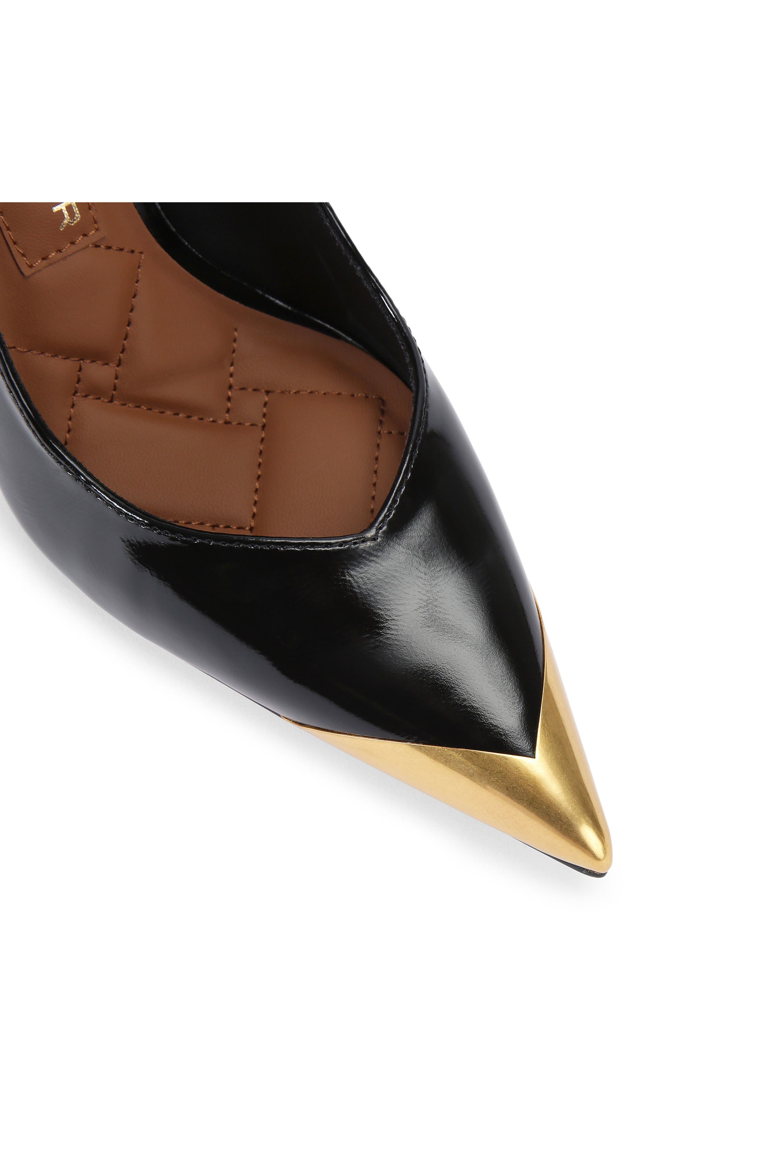 Kurt Geiger London Regent Court Pointed Toe Pump, Alternate, color, Black