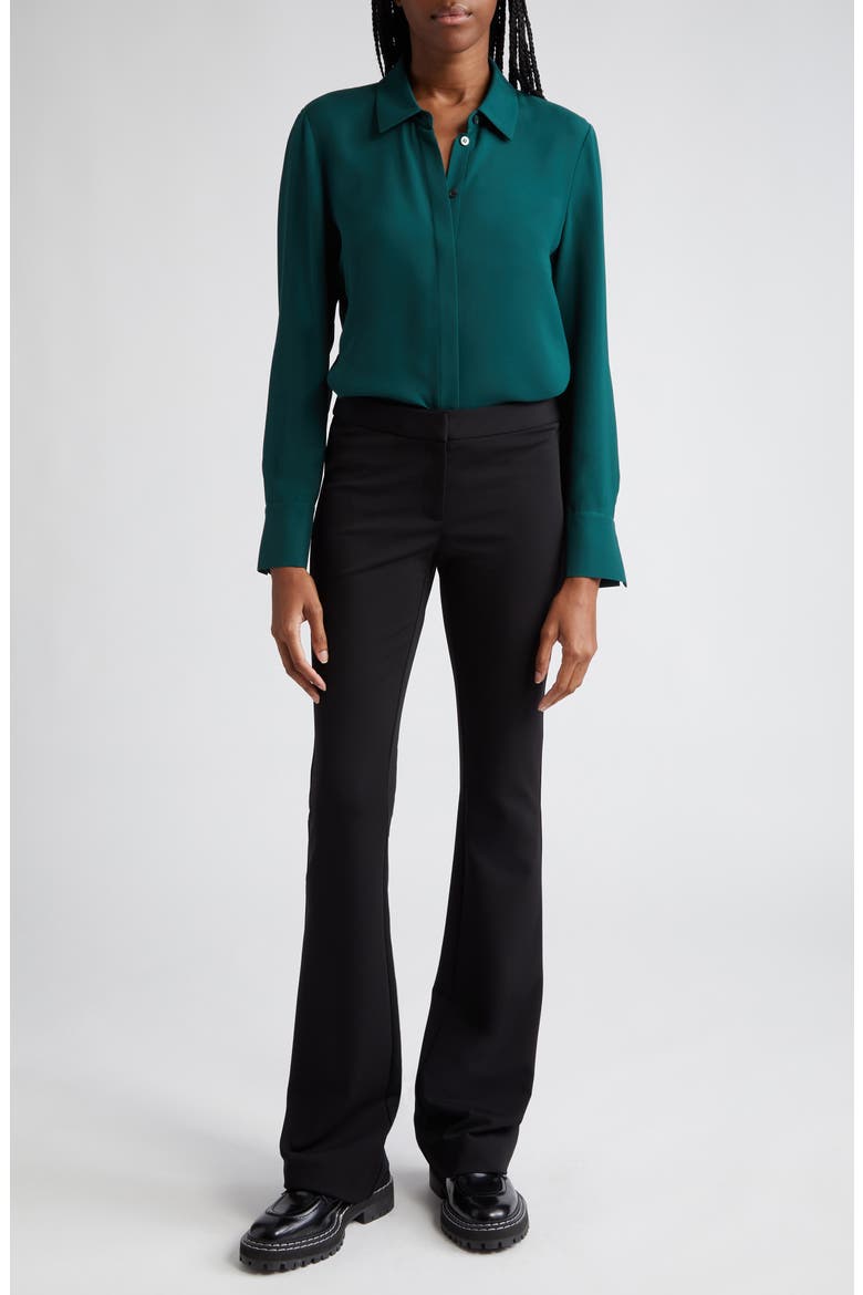 Waldorf Flare Pants, Alternate, color, BLACK