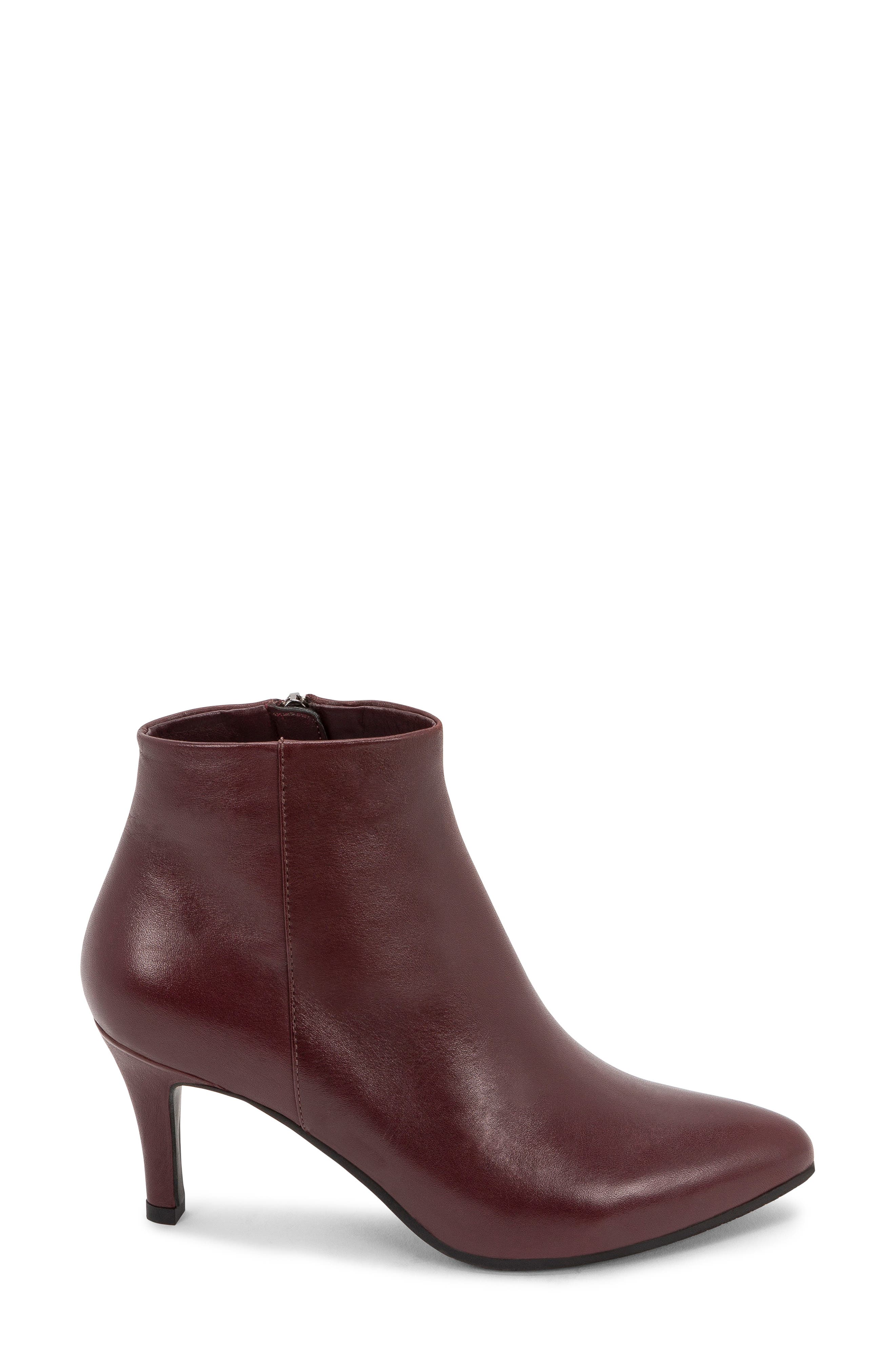 Teri Waterproof Bootie, Alternate, color, BURGUNDY LEATHER