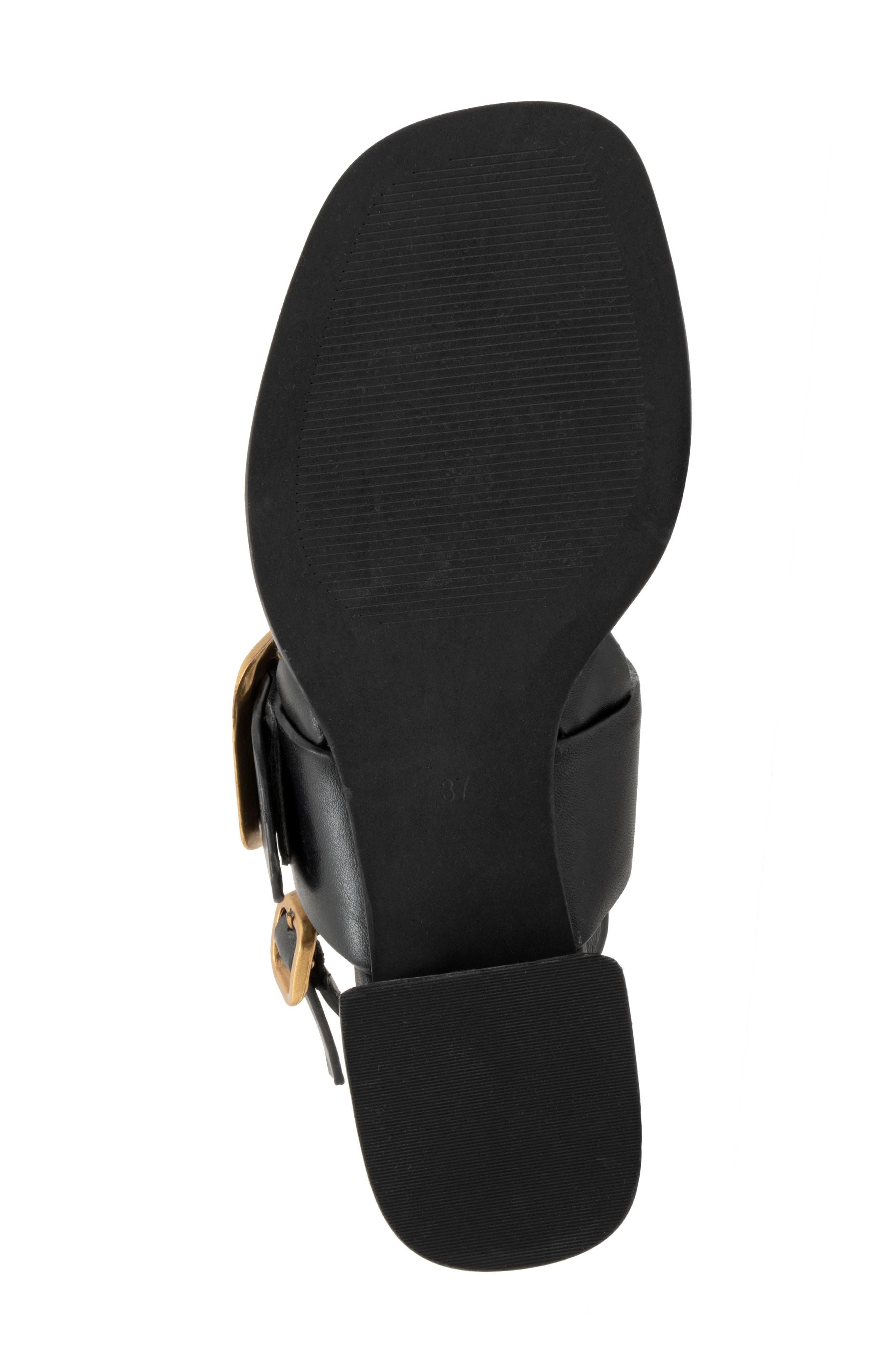 EOS FOOTWEAR Tegan Block Heel Sandal, Alternate, color, Onyx