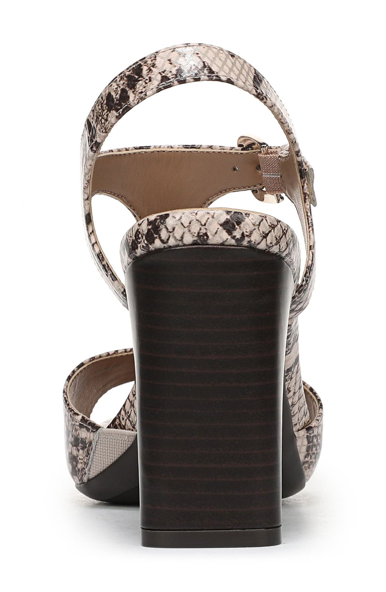 Naturalizer Marlowe T-Strap Sandal, Alternate, color, Beige Multi