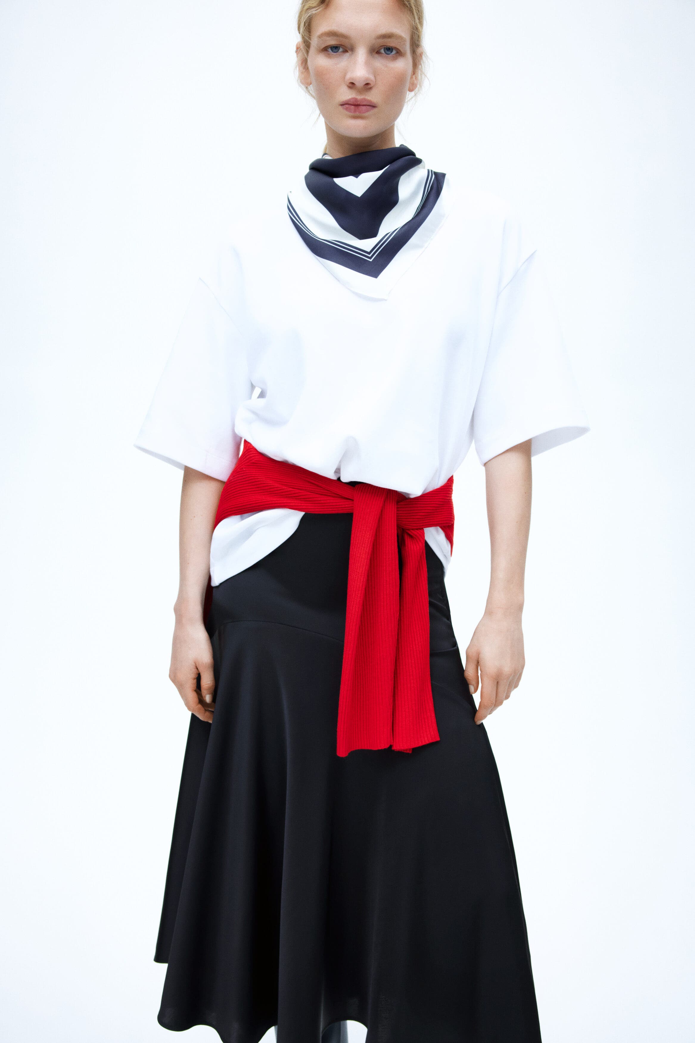 Satin Twill Skirt - image 2