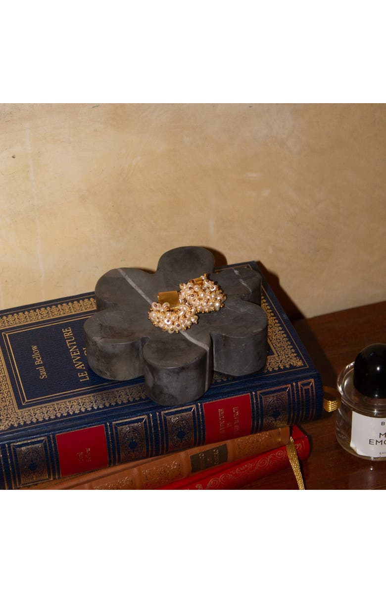 Parma Tile Superbloom Marble Catchall, Alternate, color, Black