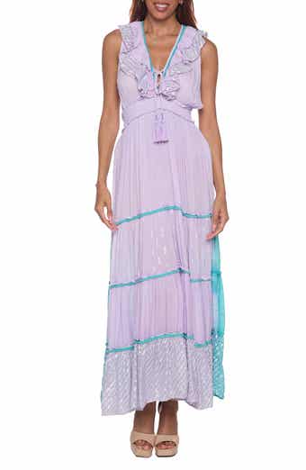 RANEES Colorblock Tiered Sundress