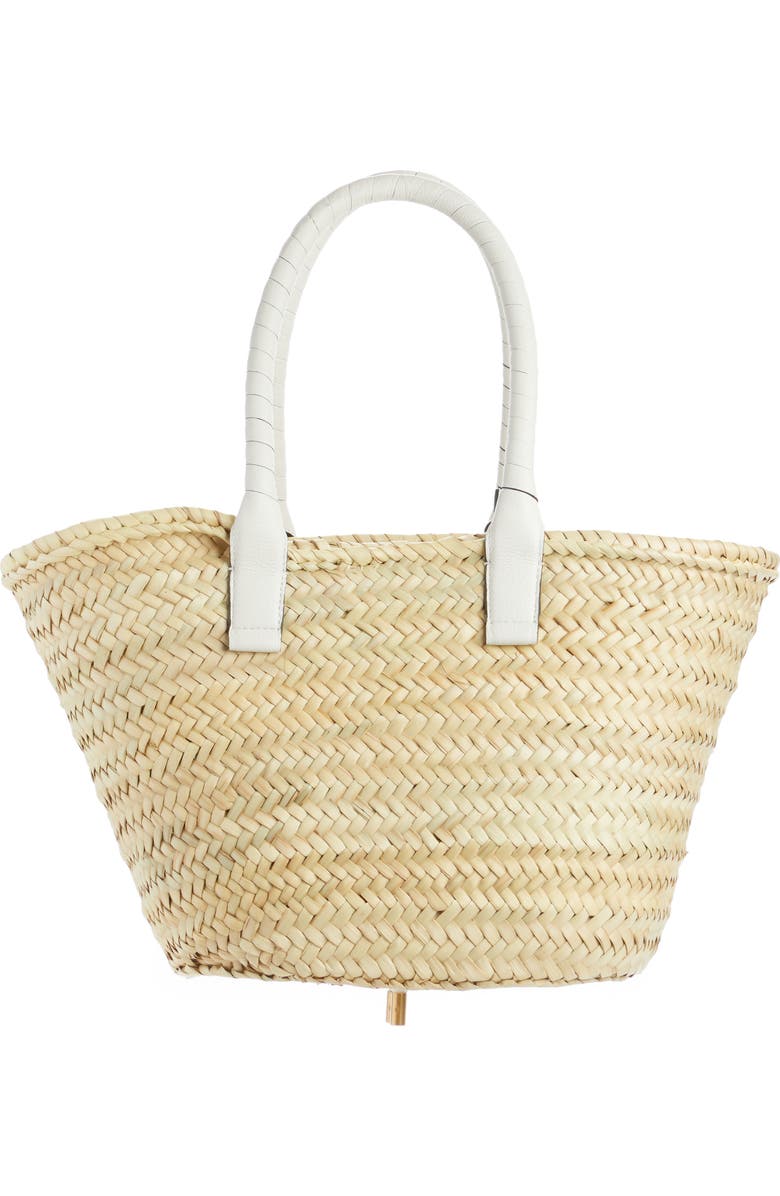 Chloé Medium Marcie Woven Raffia Tote, Alternate, color,