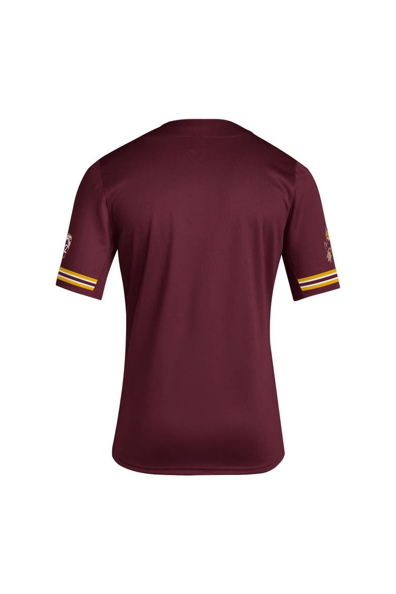 Men's adidas Maroon Arizona State Sun Devils Reverse Retro Replica Baseball Jersey, Alternate, color, Maroon