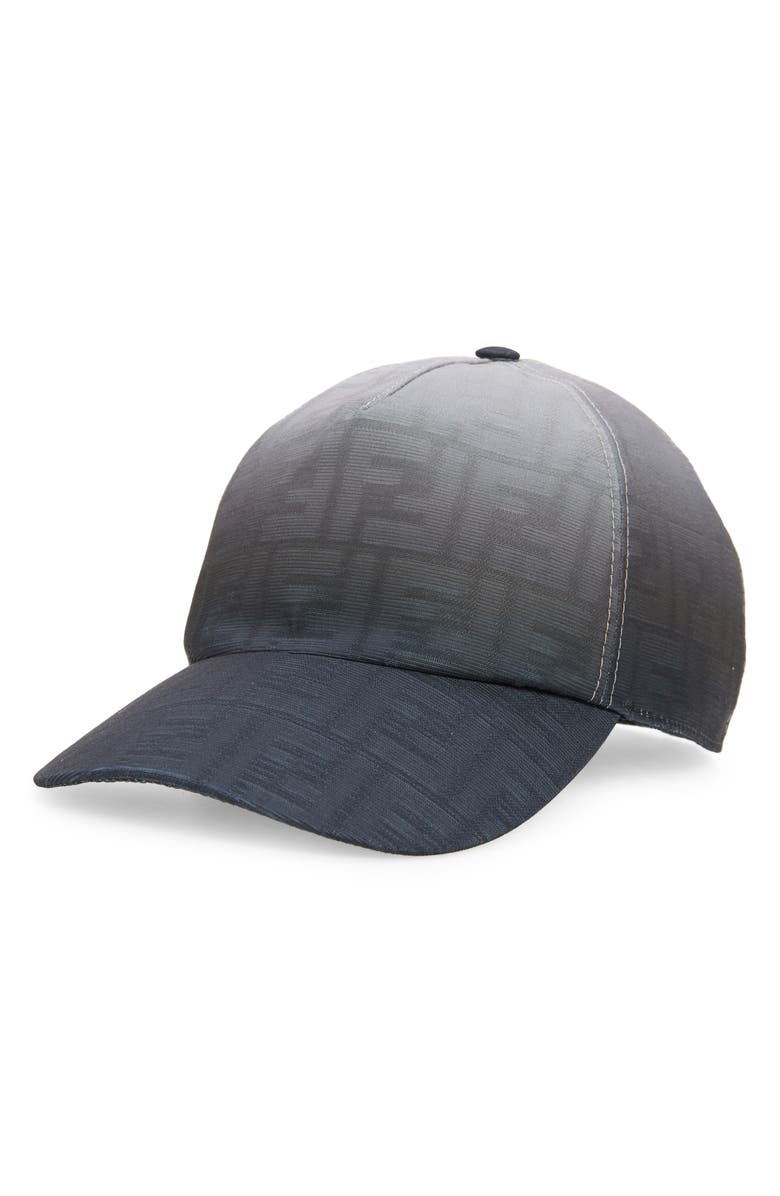Fendi FF Jacquard Baseball Cap, Main, color,