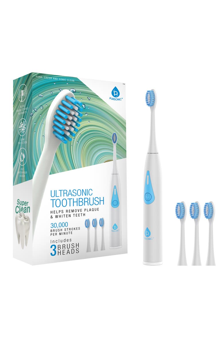 PURSONIC USB Rechargeable Oral Irrigator, Alternate, color, Multicolor