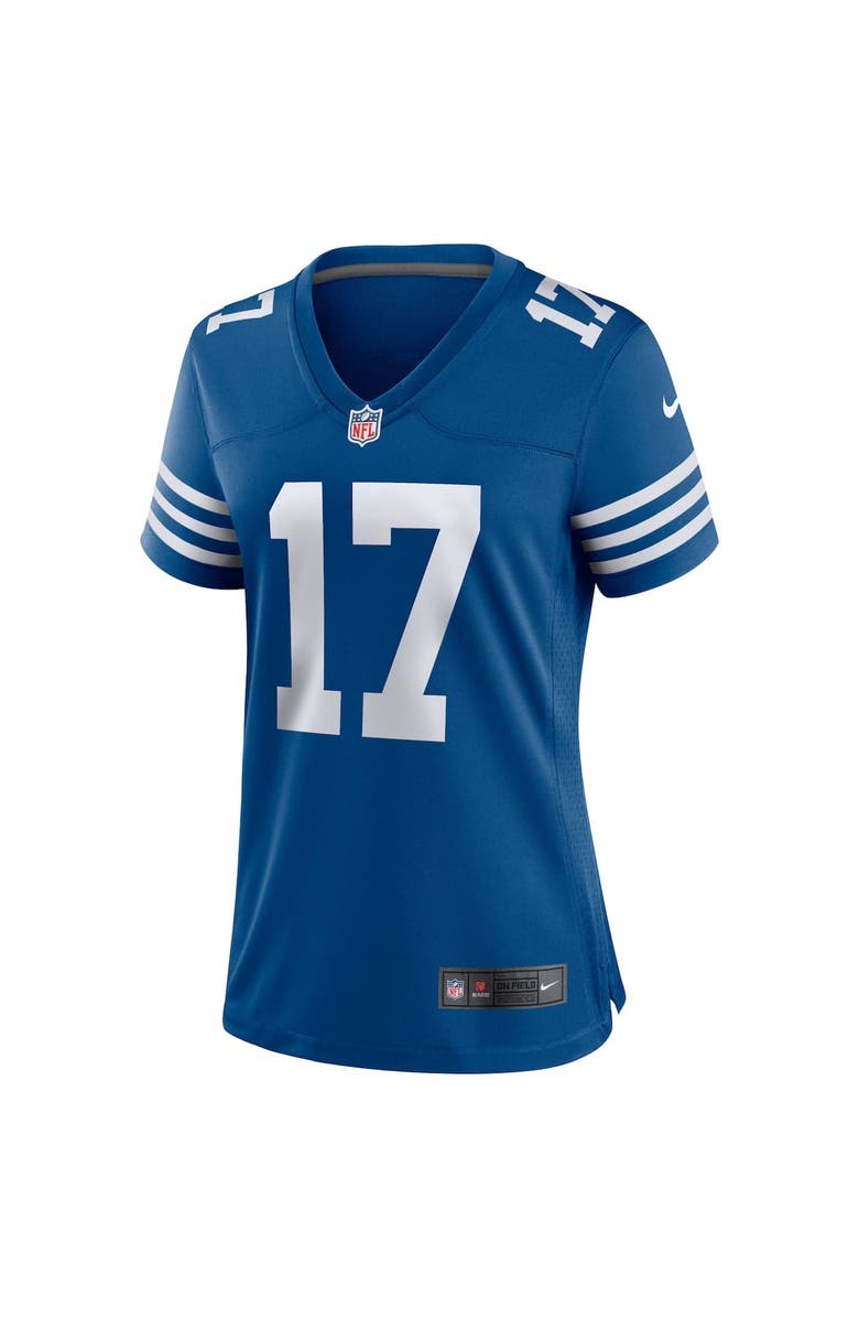 Nike Women's Nike Daniel Jones  Royal Indianapolis Colts Alternate  Game Jersey, Alternate, color, Royal