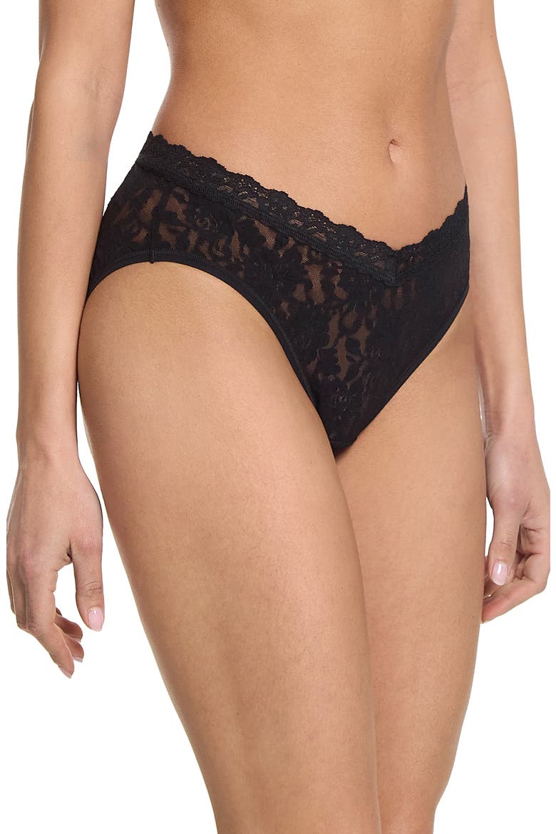 High Cut Briefs, Alternate, color, BLACK