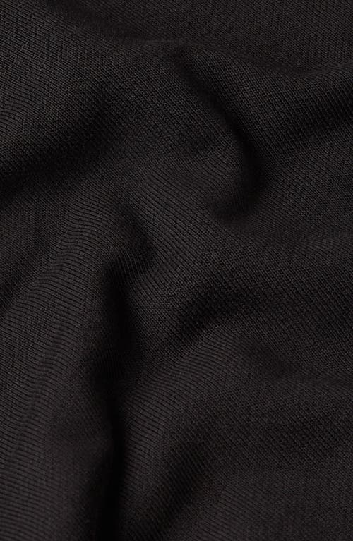G-star Chenille G-script Loose Organic Cotton Crewneck Sweatshirt In Dark Black