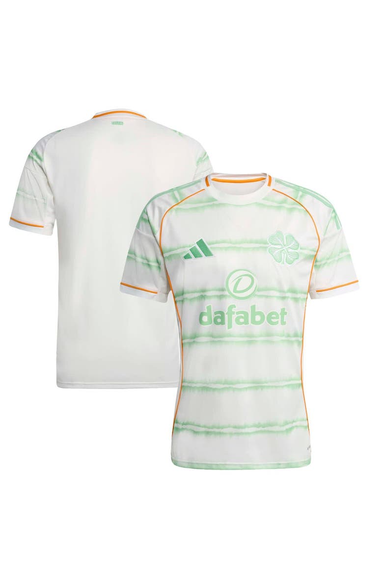 Men's adidas White Celtic 2025/26 Third Replica Jersey, Main, color, White