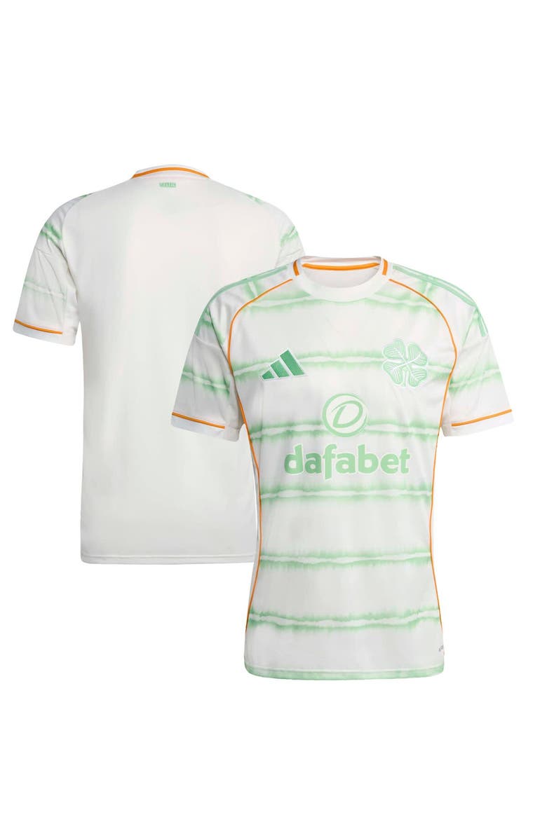 adidas Men's adidas White Celtic 2025/26 Third Replica Jersey, Main, color, White