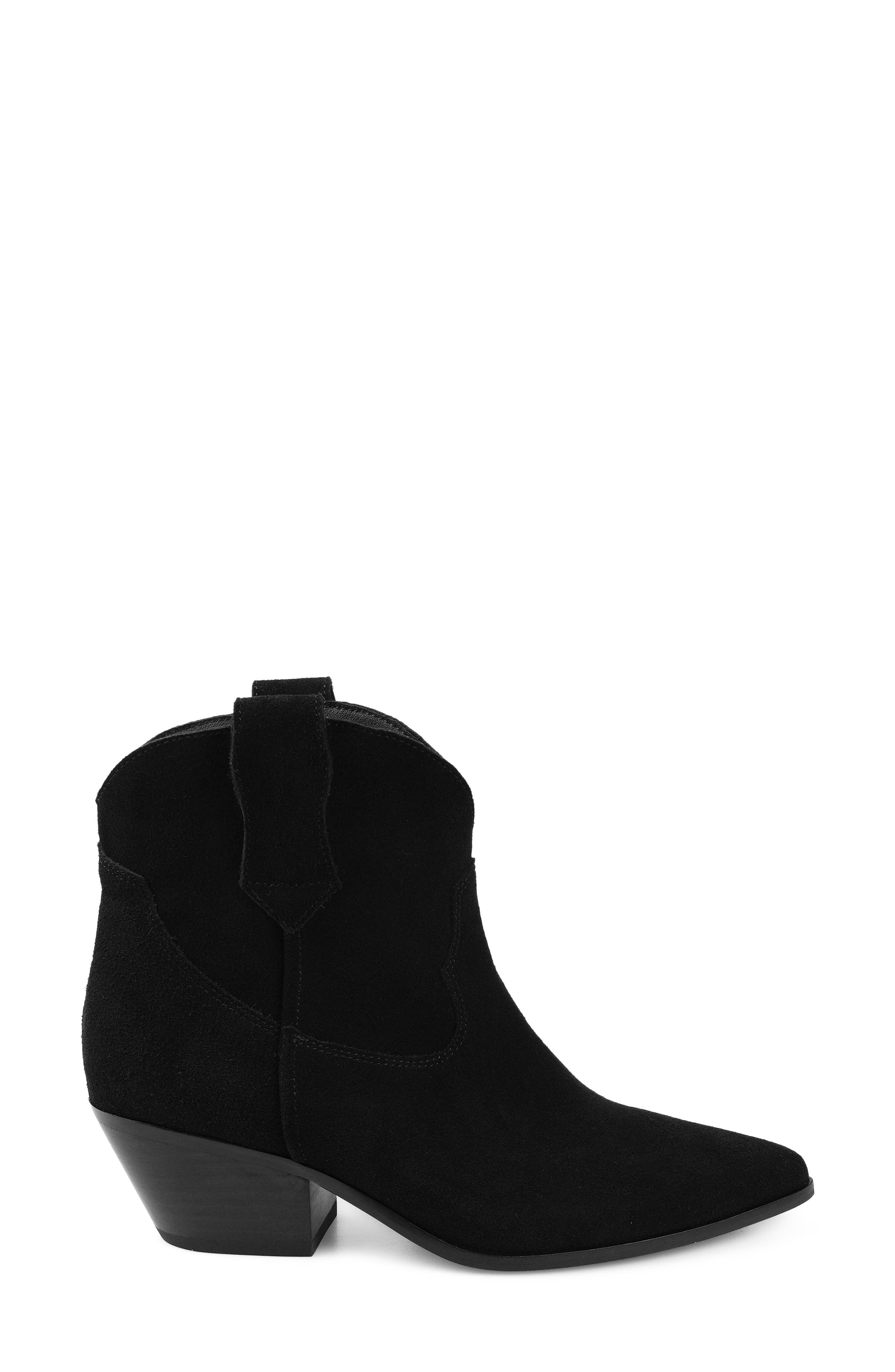 Artisan Crafted By Zigi Izzy Western Boot, Alternate, color, Black Suede